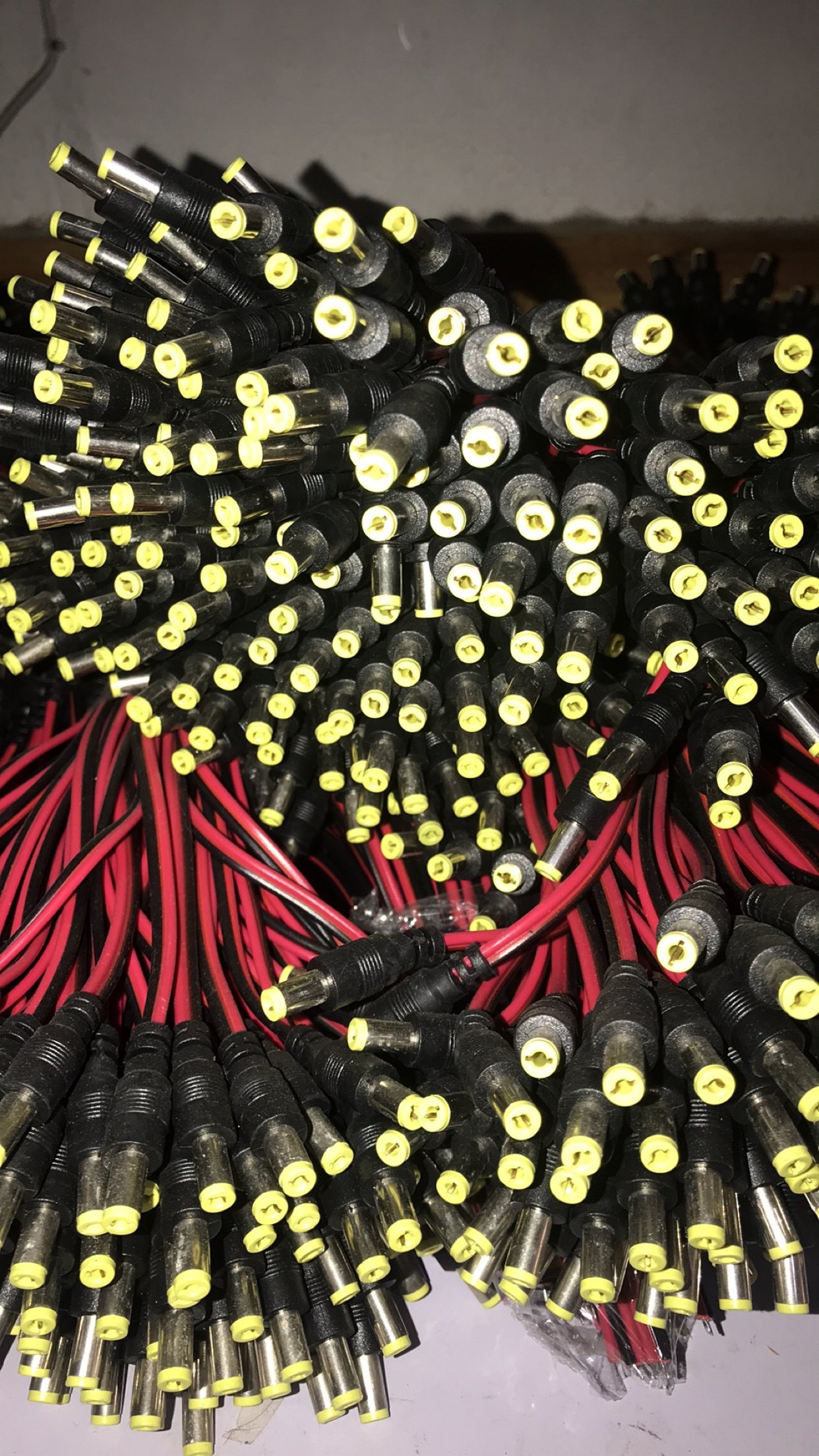 监控电源线12V电源DC母头插头