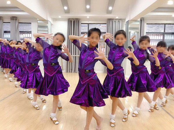 major Latin dance clothing children Little Girl a juvenile match Regulations show Costume Skirts girl Dressin the Sports/Yoga/Fitness/Fans supplies , Dance/Aerobics/Gymnastics , Latin , Latin dance costumes  category - from Buy2taobao.com to provide professional Taobao agent buy service