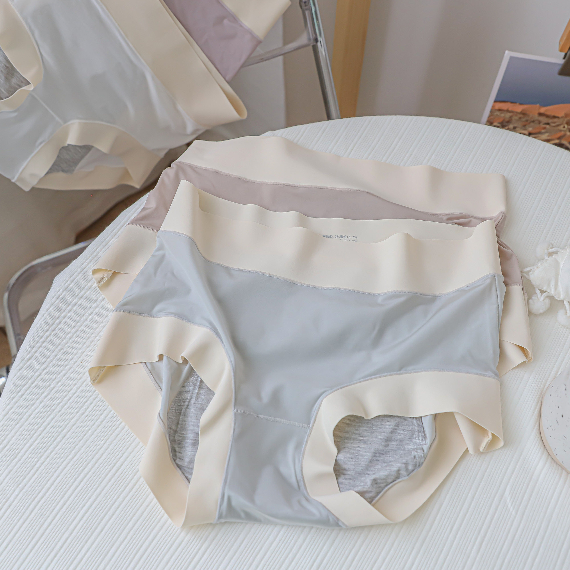 我宣布：敲爱の生理内裤！裸感无痕 双层防漏加宽腰舒适中腰薄款,女士内衣/男士内衣/家居服,女三角裤,淘宝优惠券,粉丝福利购,淘宝优惠卷