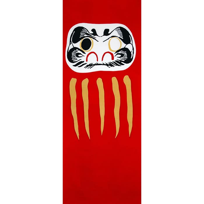 BLS本岸现货日本进口福神达摩木棉注染工艺墙画布画家居室内装饰