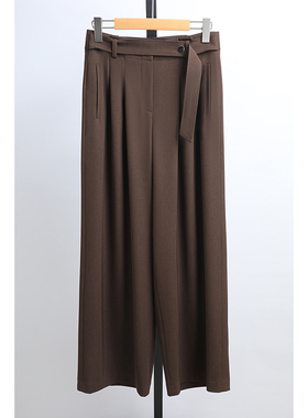 沈姐服饰26春季新款韩国IT品牌女装显瘦百搭高腰直筒西装裤长裤子