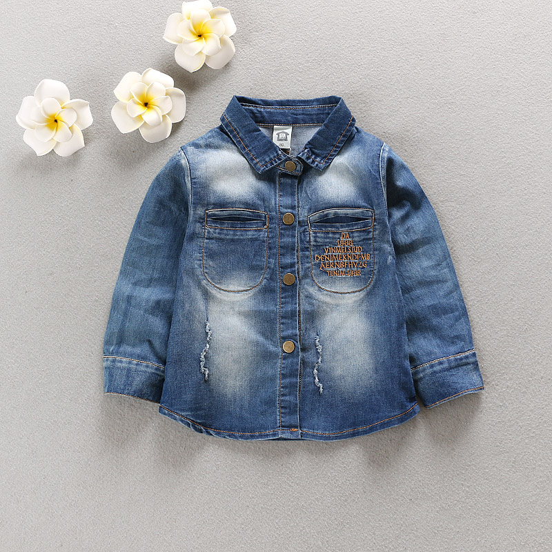 Chemise enfant à manche longue - Ref 2083417 Image 4