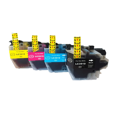 Ctrlp适用 兄弟LC3919BK黑色墨盒MFC-J2330墨盒兄弟MFC-3930DW打印机墨水盒MFC-J3530DW彩色墨盒MFC-2730墨水