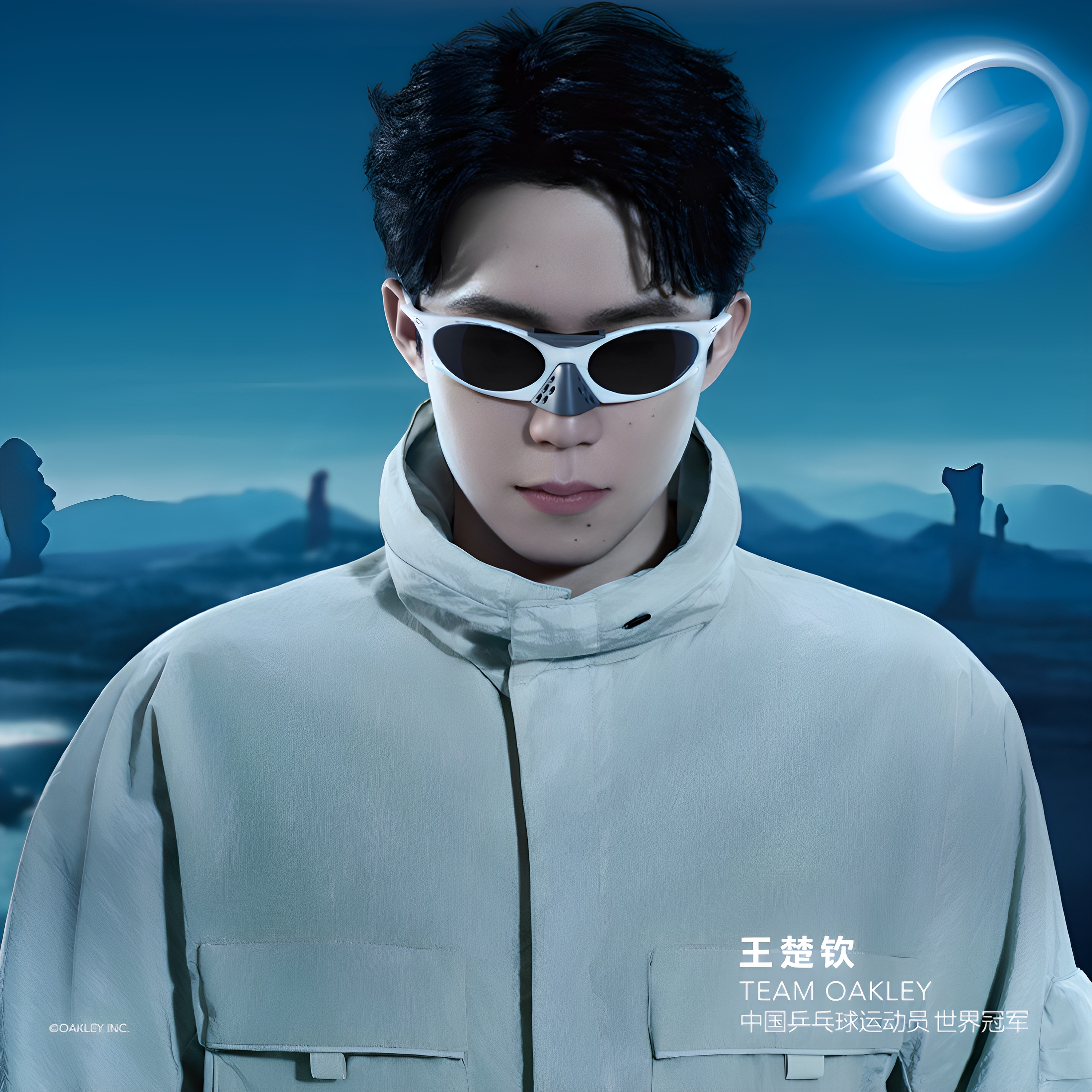 欧克利王楚钦同款运动太阳镜