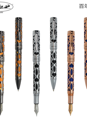 美国Conklin钢笔 金属镂空铱金尖商务练字水笔签字笔送教师礼物品