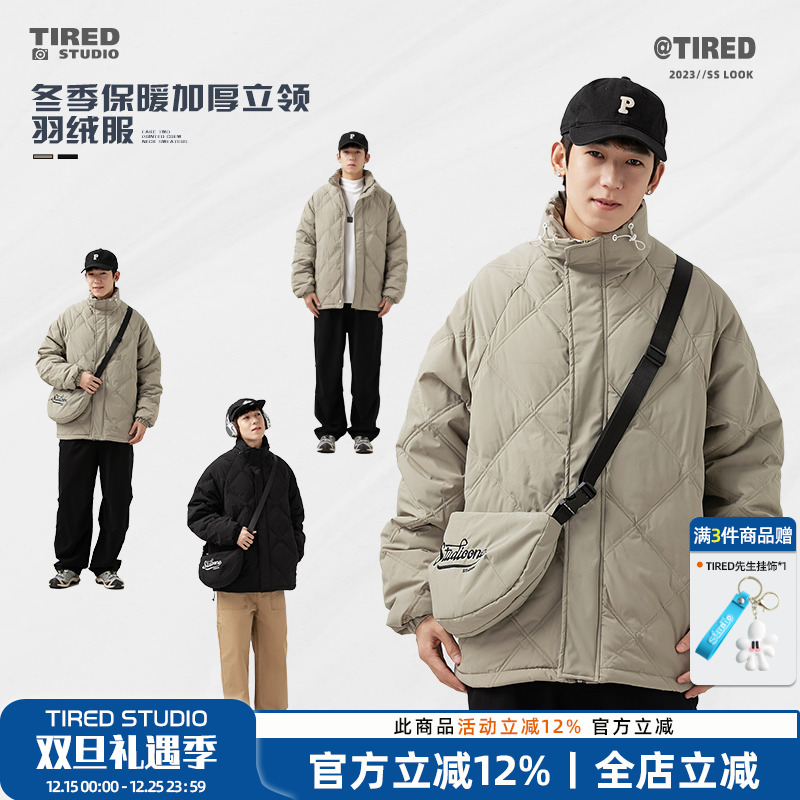 TIRED宽松休闲潮流羽绒服