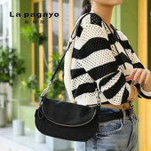 pagayo 帕佳图新款 盖头女包大容量休闲单肩斜挎国内正品 代购