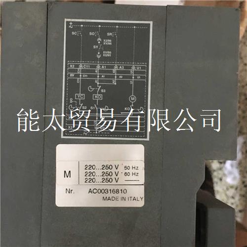 原装ABB断路器电动操作机构S6SACES6HS6N800A630A现货议价