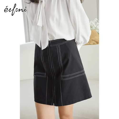 Сексуальная летняя черная юбка, мини-юбка