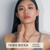 甜酷风 爱心钛钢粗项链长款 毛衣链颈链饰品装 Moment 饰配饰女新款