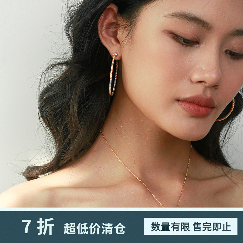 天然巴洛克珍珠纯银项链锁骨链