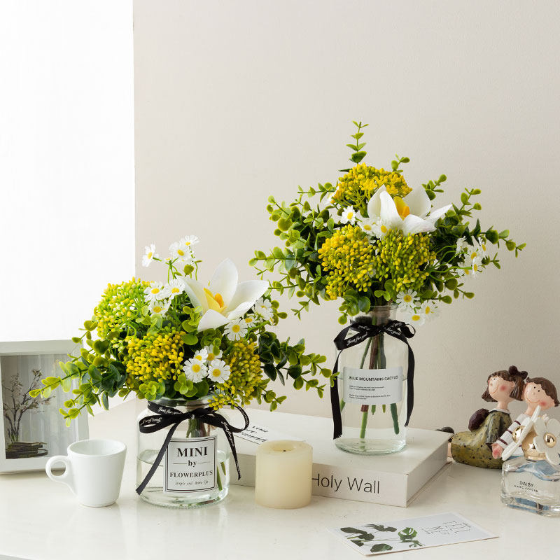 北欧现代小清新ins风仿真花假花客厅餐桌茶几装饰绿植盆栽摆件设,家居饰品,仿真花/假花,淘宝优惠券,粉丝福利购,淘宝优惠卷