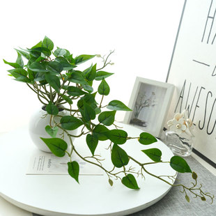 北欧简约风高品质超逼真仿真花假绿植客厅餐桌玄关装饰品摆件盆栽