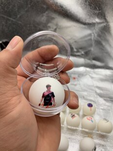 2026樊振东肖像乒乓球球训练比赛纪念球送朋友礼物