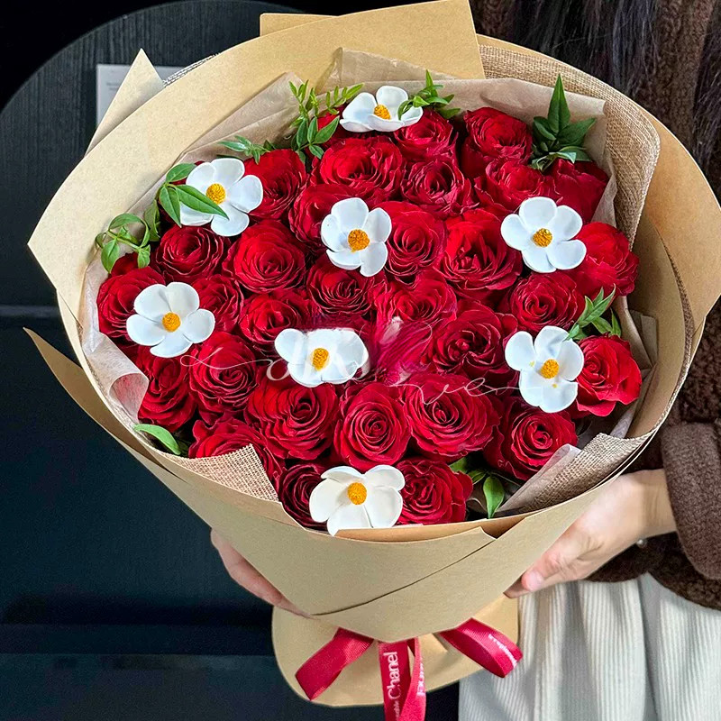 衡阳同城速递红玫瑰花束生日表白真鲜花礼物花店全国配送女友闺蜜