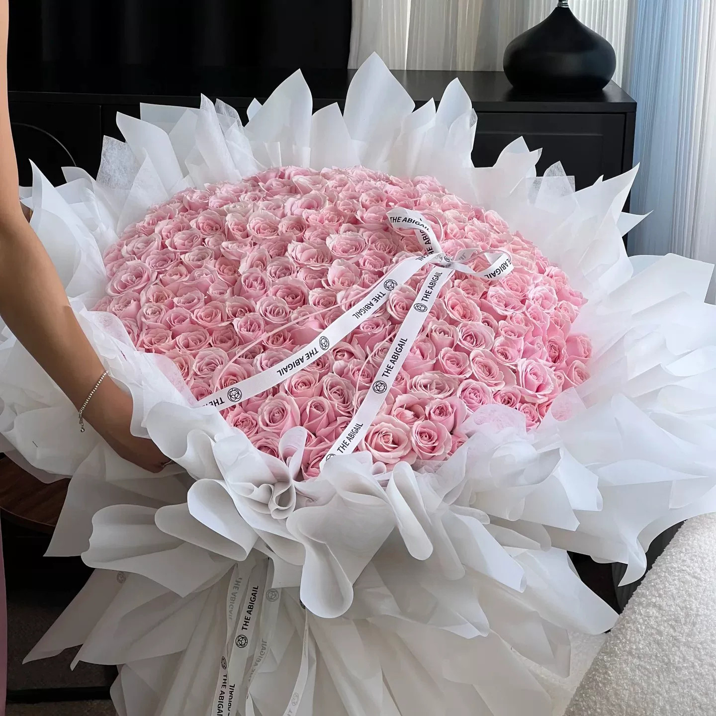 全国配送199/521/999朵玫瑰花女友生日花束鲜花同城速递订婚表白