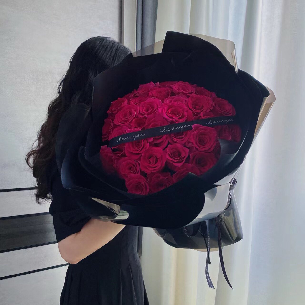 七夕情人节弗洛伊德玫瑰花束送女友鲜花合肥广东广州深圳全国配送