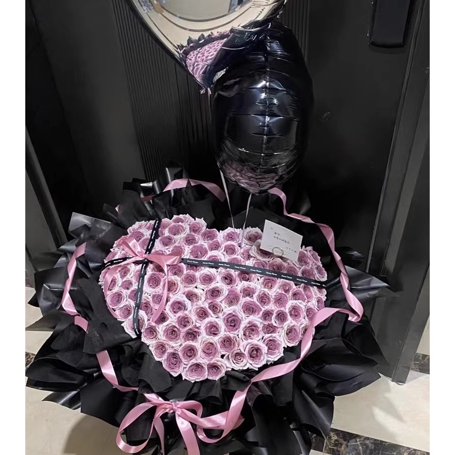 全国网红乌梅子酱玫瑰花束鲜花速递同城生日上海北京成都杭州配送