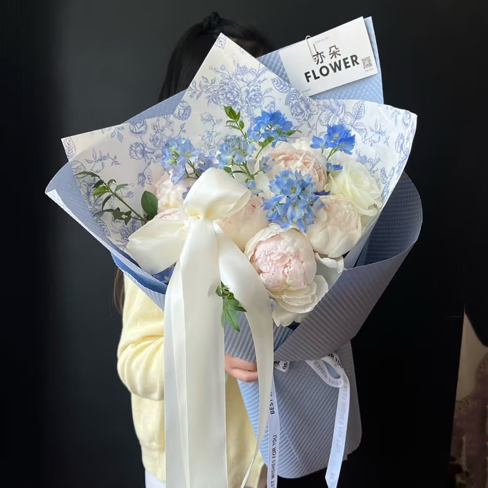 母亲节芍药郁金香花束鲜花速递生日同城配送沈阳大连吉林长春花店