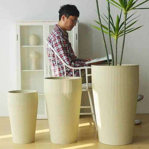 花盆家用高款简约绿植户外庭院