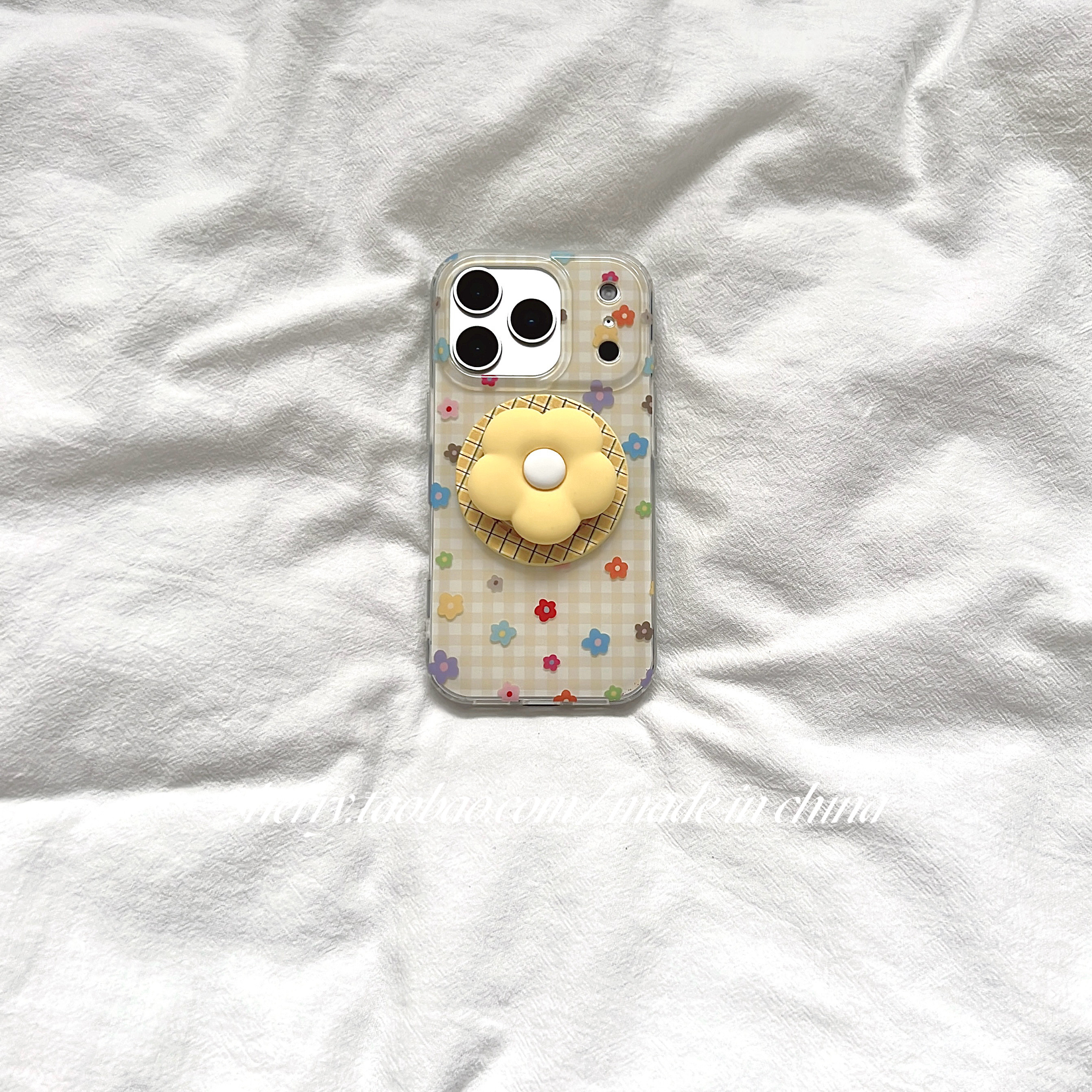 SHERRY*ins风黄色格子彩色小花磁吸适用于苹果17ProMax手机壳iPhone16Pro小众少女心15简约14小清新卡通可爱,3C数码配件,手机保护套/壳,淘宝优惠券,粉丝福利购,淘宝优惠卷