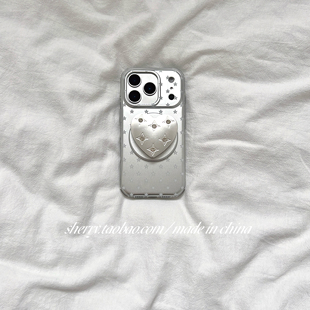 ins冷淡风高级感银色星星磁吸适用于苹果17ProMax手机壳iPhone16Pro小众少女心15简约14清新卡通可爱 SHERRY