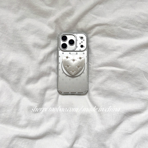 SHERRY苹果磁吸手机壳高级感星星