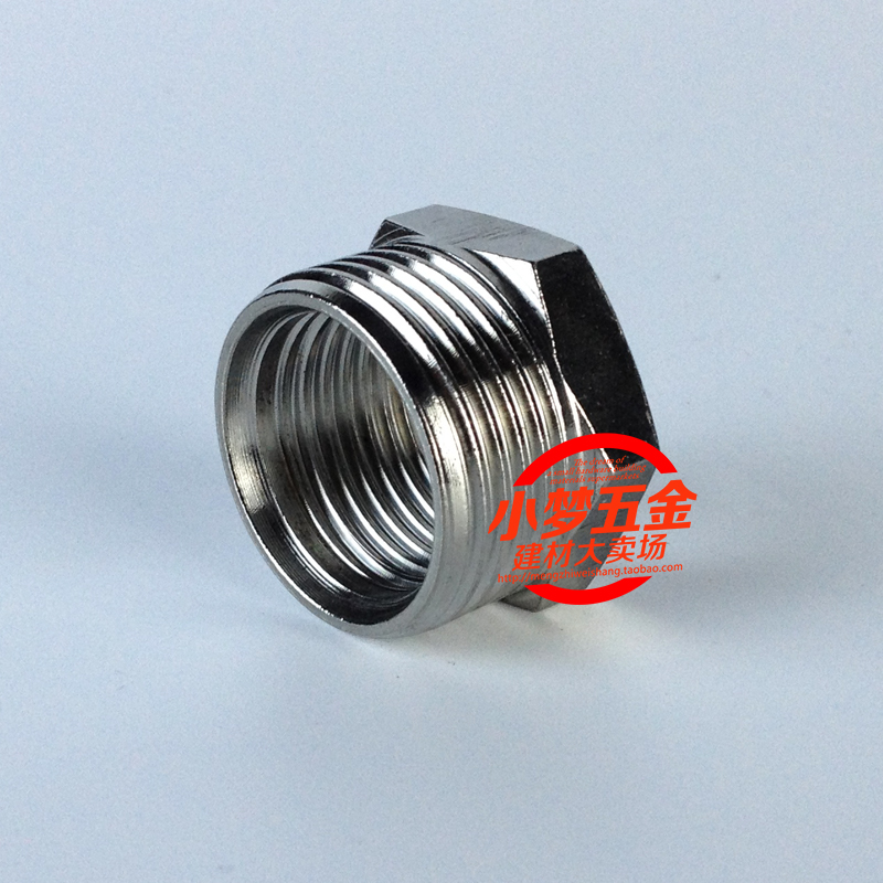 不锈钢纯铜内外丝6分接头