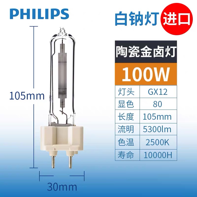 飞利浦SDW-TG生鲜照肉进口白钠灯