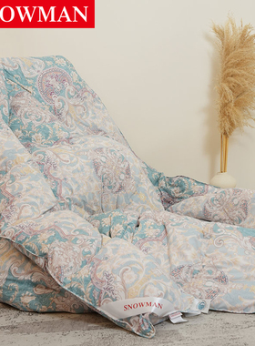 Snowman/斯诺曼羽绒被冬被灰鸭绒被轻盈舒适保暖冬季加厚被子被芯