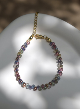 碎片【霓虹】原创设计款时尚休闲风小众项链女颈链