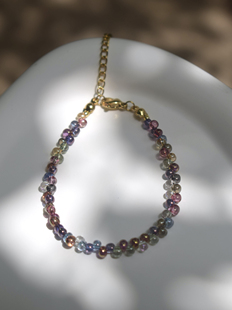 碎片【霓虹】原创设计款时尚休闲风小众项链女颈链