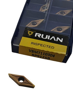 锐安数控车刀片VBMT110304 110308 RP9125B适用不锈钢精加工