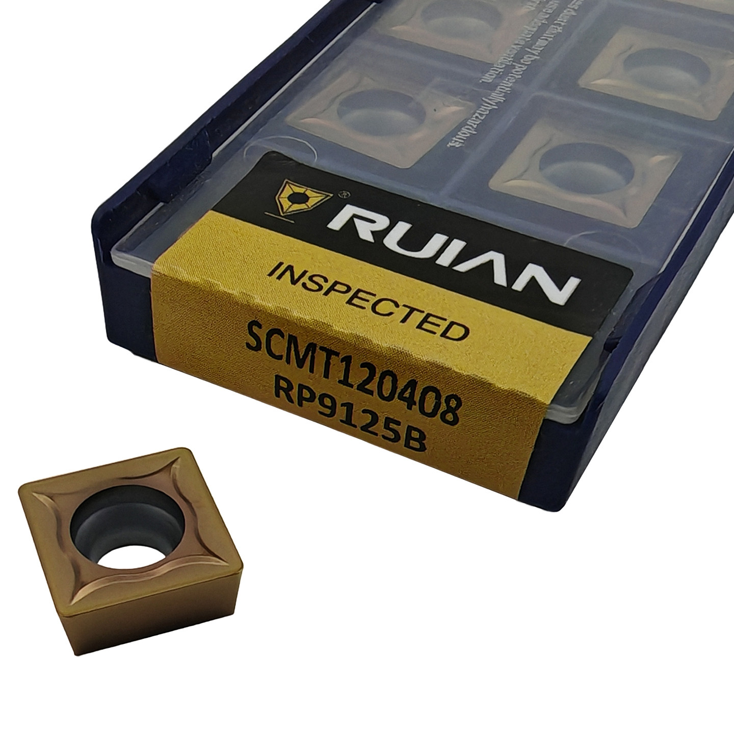 锐安数控车刀片SCMT不锈钢精加工