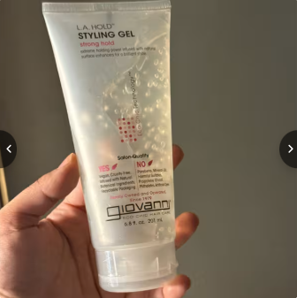 CGM美国乔凡尼Giovanni 洛杉矶女孩天然造型凝胶 强定型200ml - 实物图