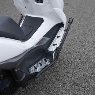 ZC 适用于豪爵UHR150护杠保险杠加厚防摔杠铝合金脚踏板改装配件