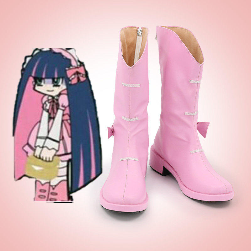 恋爱stocking 吊带袜天使cos鞋 游戏动漫Cosplay靴子看图定制