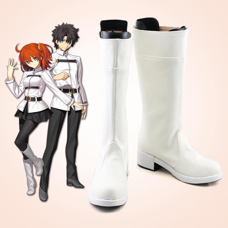 FGO 藤丸立香cos鞋 动漫Cosplay靴子支持看图定制
