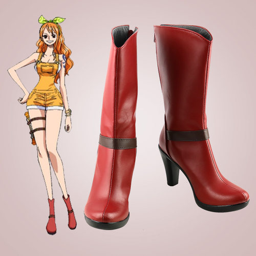海贼王 娜美cos鞋动漫二次元动漫cosplay靴子定制