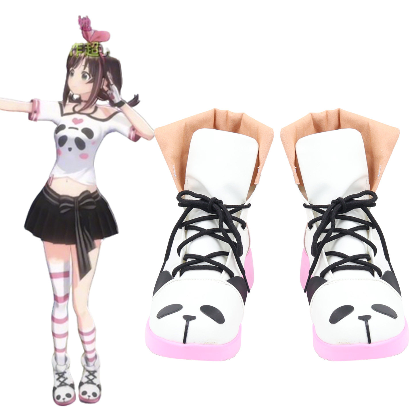 Cosplay鞋靴 vtb虚拟主播 中国绊爱 Cosplay鞋cos鞋定制