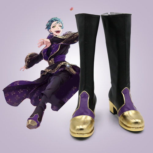 扭曲仙境 式典服全员同款通用riddle cosplay鞋 来图定做