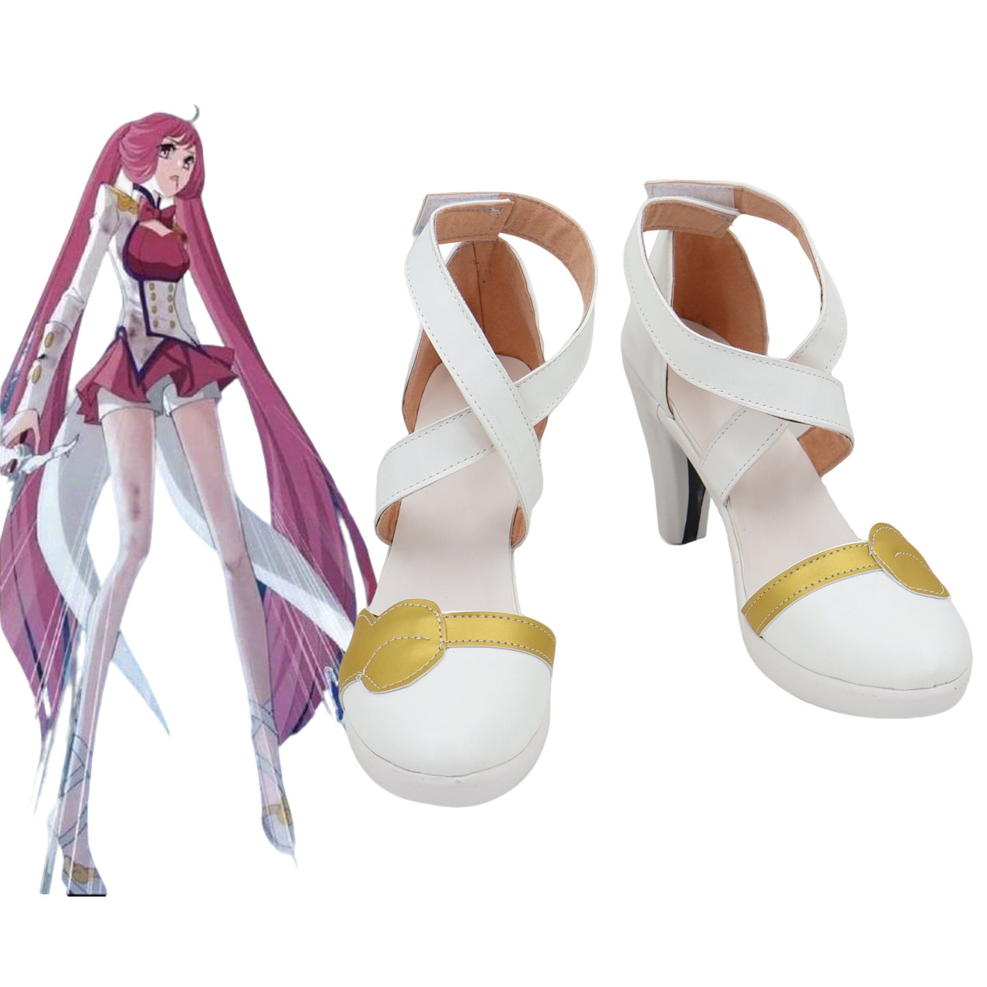 Cosplay鞋斗破苍穹纳兰嫣然动漫手游cos鞋定制专拍