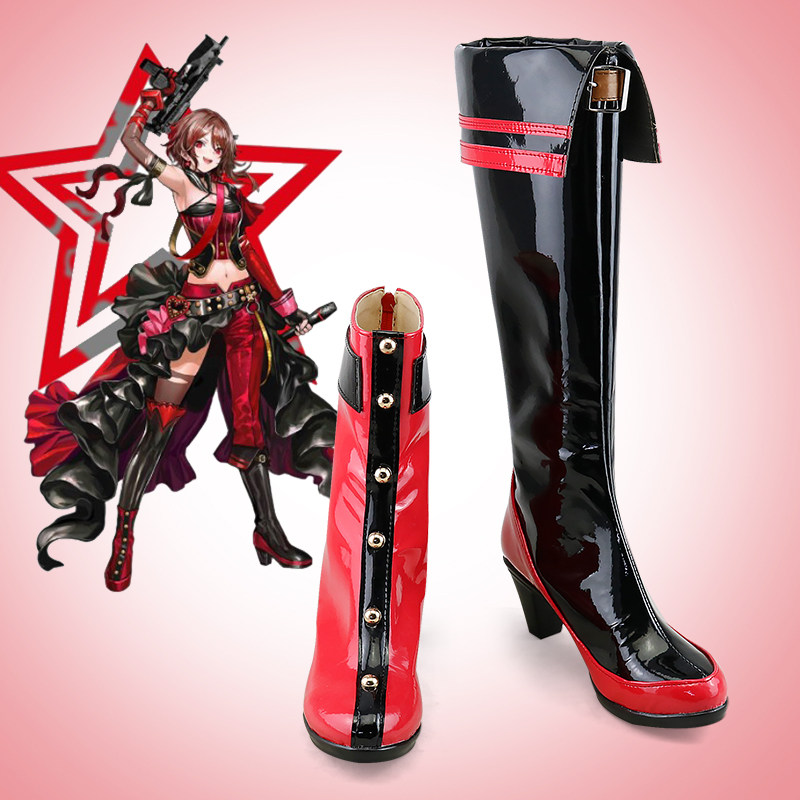 少女前线 pm-06 cos鞋定制 动漫Cosplay女靴支持看图制作