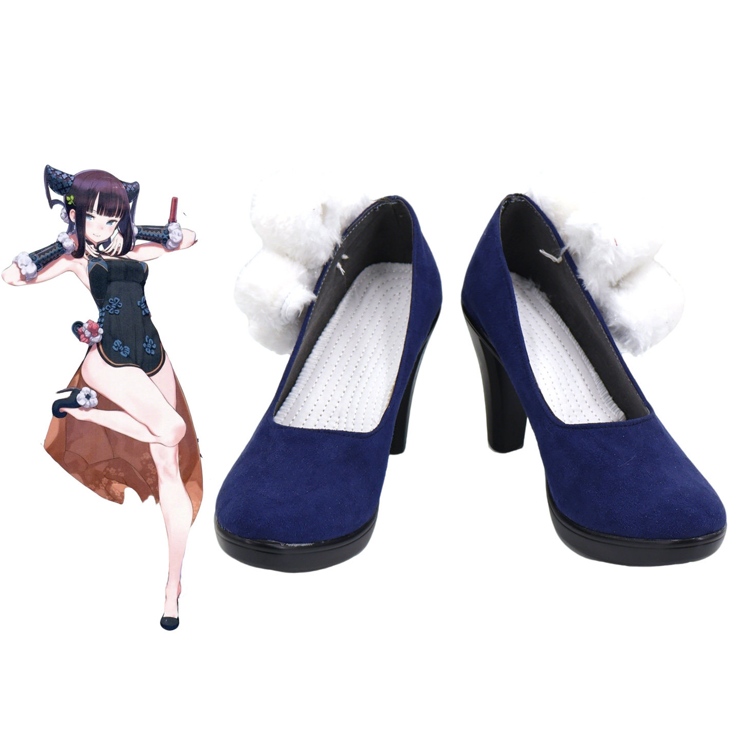 Cosplay鞋靴 fgo的琰女杨贵妃 Cosplay鞋cos鞋定制