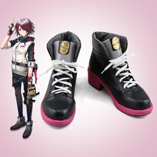 定制 动漫Cosplay女靴支持看图制作 明日方舟cos鞋 能天使