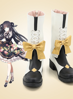Arcaea 花对立cos鞋定制 动漫Cosplay女靴支持看图制作