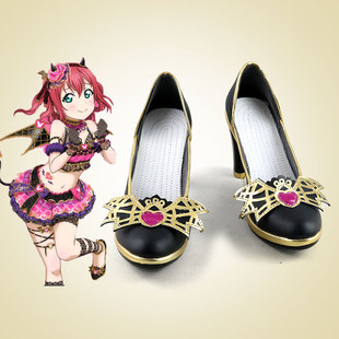 Lovelive 黑泽露比 cosplay鞋 动漫cos鞋来图定做