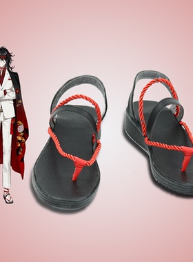 彩虹社luxiem vox akuma动漫cosplay鞋 定制游戏cos鞋可看图定做