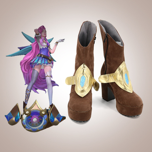 LOL英雄联盟 萨勒芬妮 星籁歌姬 游戏鞋COS鞋定制