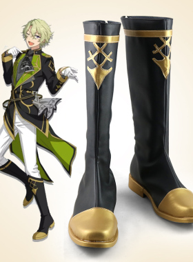 偶像梦幻祭Eden七种茨 涟纯cos鞋定制 动漫Cosplay靴定做